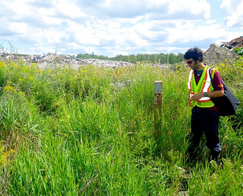 Landfill ground water