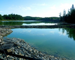 Tailings pond