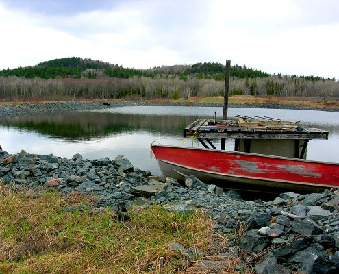 Tailings pond